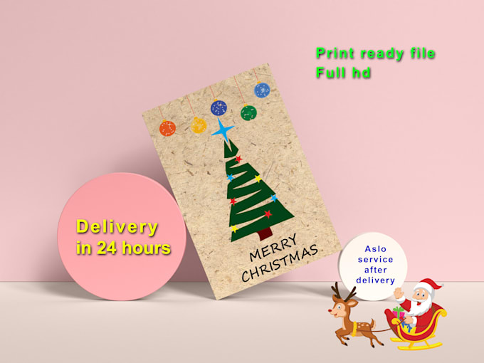 Gig Preview - Design invitation card for christmas, birthday greetings etc