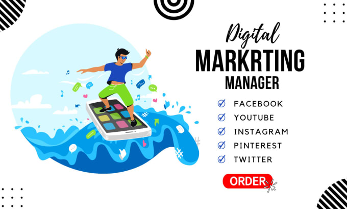 Bestseller - be your digital marketing manager and social media manager