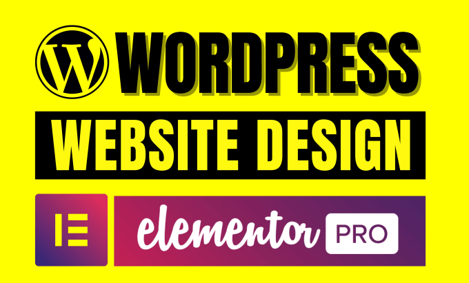 Gig Preview - Do wordpress website design and clone website with elementor pro