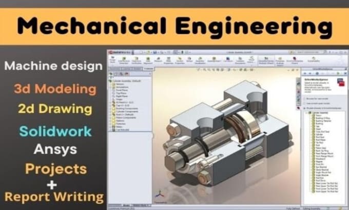 Gig Preview - Do all tasks of mechanical engineering