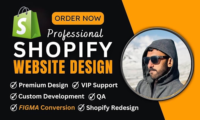 Gig Preview - Develop shopify website or shopify dropshipping store design