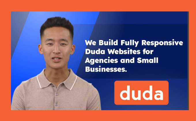 Gig Preview - Build you a website using duda website builder