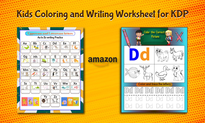 Gig Preview - Create amazing kids activity book and kids worksheet for KDP