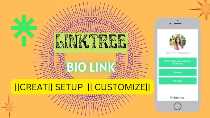 Gig Preview - Set up and customize linktree bio link for your social media