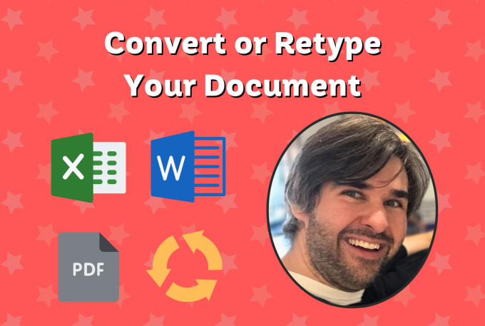 Gig Preview - Convert or retype your document in 48 hours or less