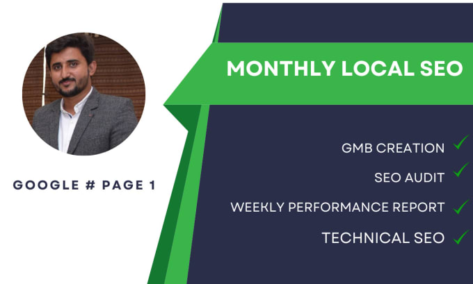 Gig Preview - Provide monthly local SEO services for gmb ranking