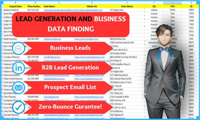 Gig Preview - Do leads generation scraping for any targeted industry