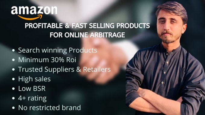 Gig Preview - Do amazon online arbitrage product research , fba wholesale