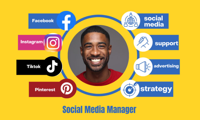 Gig Preview - Be your social media manager,  and virtual assistant