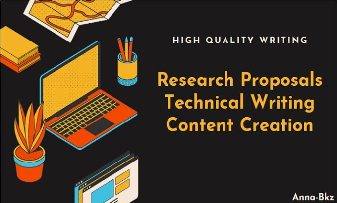 Gig Preview - Write high quality research proposals, and technical writing