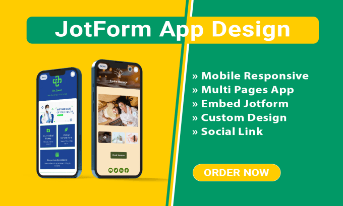 Gig Preview - Design and develop an amazing jotform app