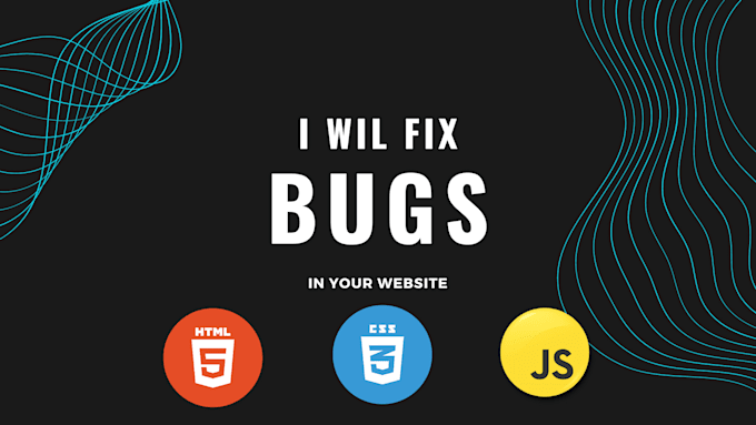 Gig Preview - Fix all errors and bugs on your website quickly and efficiently