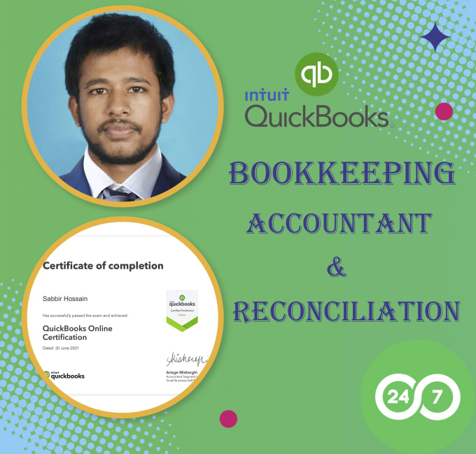 Gig Preview - Assist you to maintain or setup your quickbooks online