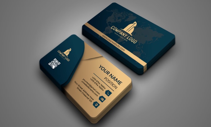 Gig Preview - Do 4 different modern minimalist business card designs within 6 hours