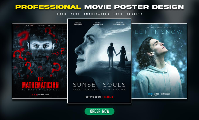 Gig Preview - Design professional movie posters and film posters