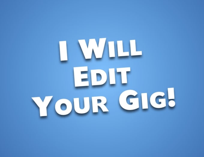 Gig Preview - Optimize your gig description