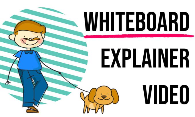 Gig Preview - Create whiteboard animations or a whiteboard explainer video