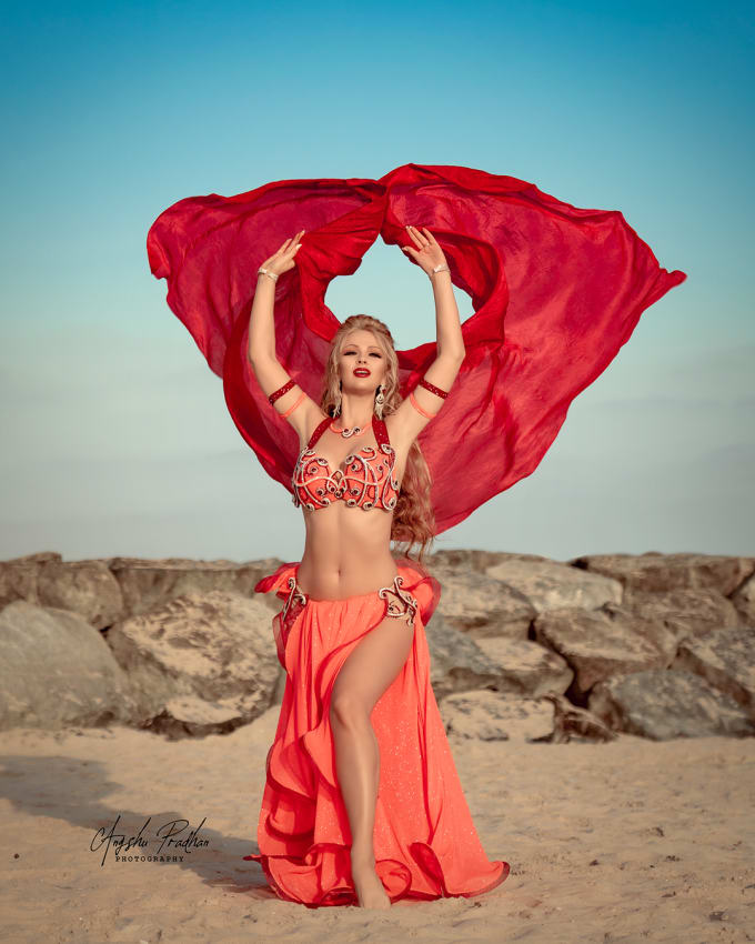 Gig Preview - Teach you oriental belly dance online all levels