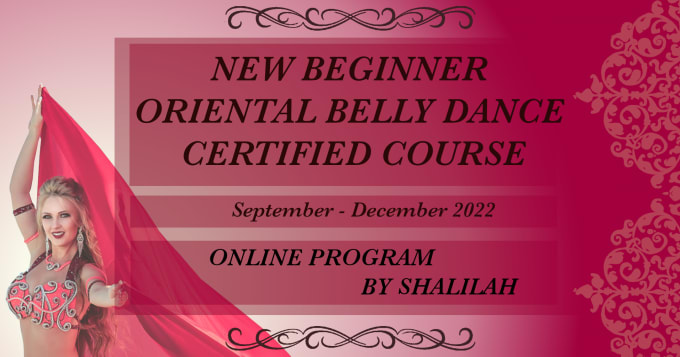 Gig Preview - Teach you belly dance on certified course for beginners