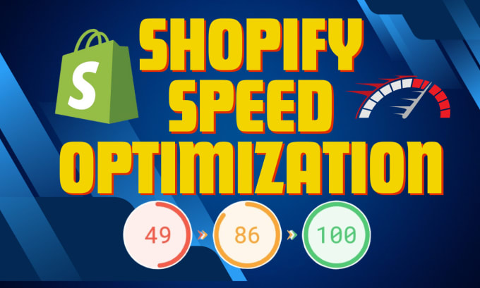 Gig Preview - Do shopify store speed optimization to improve shopify speed