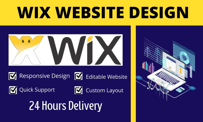 Gig Preview - Design or redesign wix landing page, wix website, or wix ecommerce store