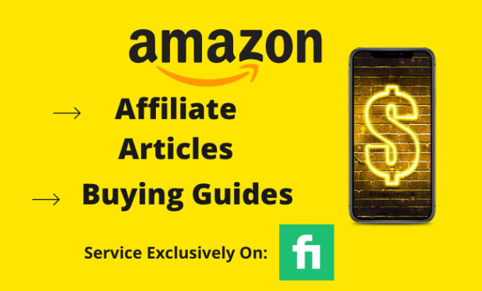 Gig Preview - Write a high quality amazon affiliate article that drives sales