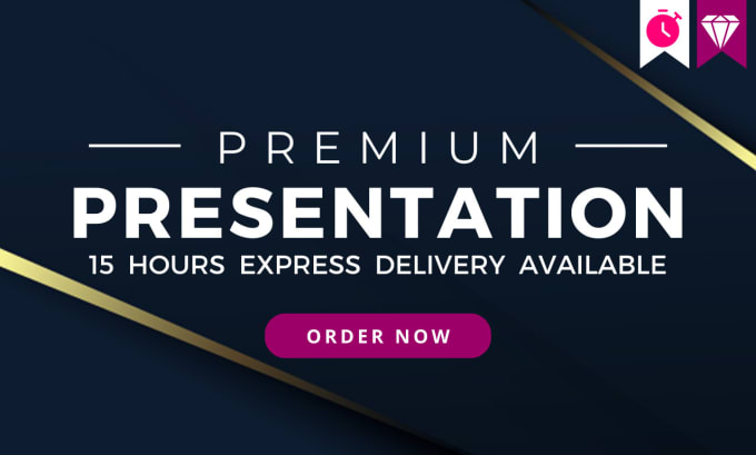 Gig Preview - Design a premium business powerpoint presentation