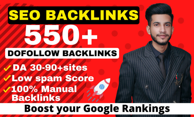 Gig Preview - Build high quality white hat high da do follow SEO backlinks