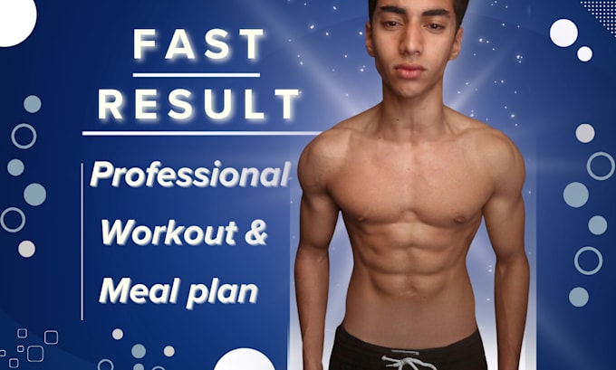 Gig Preview - Create personalized abs workout and lose weight plan for you