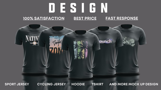 Gig Preview - Design your apparel product or clothing ideas