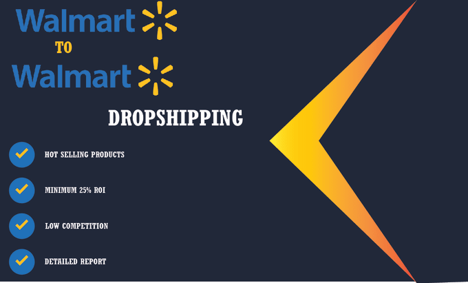 Gig Preview - Do walmart to walmart dropshipping store management