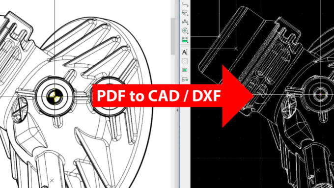 Gig Preview - Convert PDF to autocad dwg