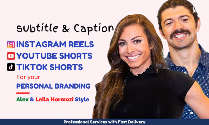 Bestseller - create alex hormozi captions, instagram reels, youtube shorts and tiktok video