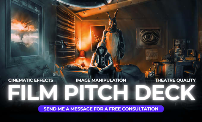 Bestseller - create a film pitch deck TV and movie pitch deck powerpoint animation