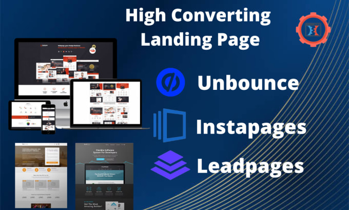 Gig Preview - Design leadpages unbounce instapage landing page design clickfunnels