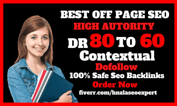 Gig Preview - Do DR 80 to 60 seo homepage contextual dofollow backlinks