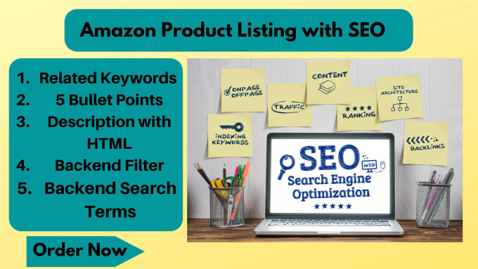 Gig Preview - Do amazon listing optimization, write your SEO optimized