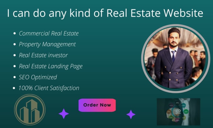 Gig Preview - Create a real estate investor and lead generation website