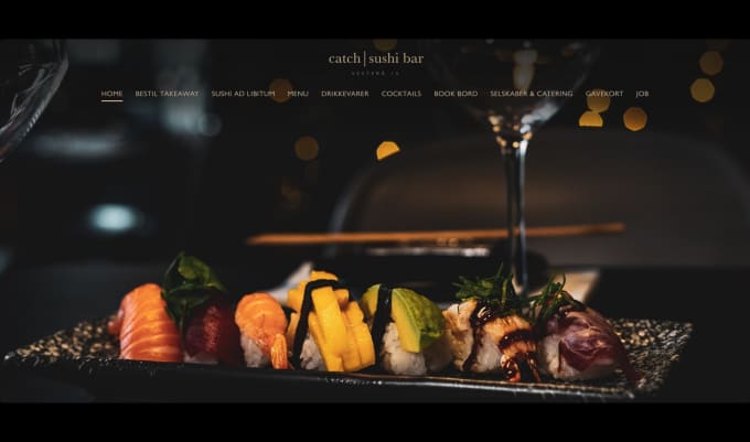 Gig Preview - Build a restaurant website in wordpress