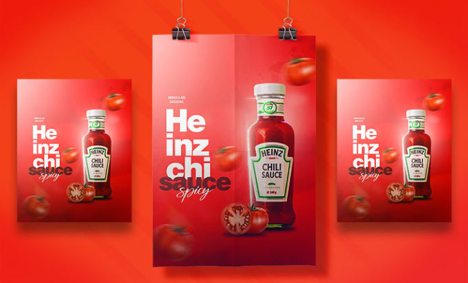 Gig Preview - Create professional ketchup poster design