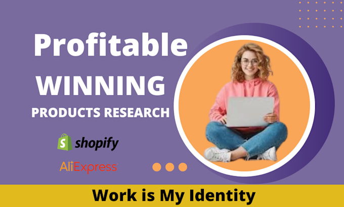 Gig Preview - Find hot winning products for dropshipping bussiness