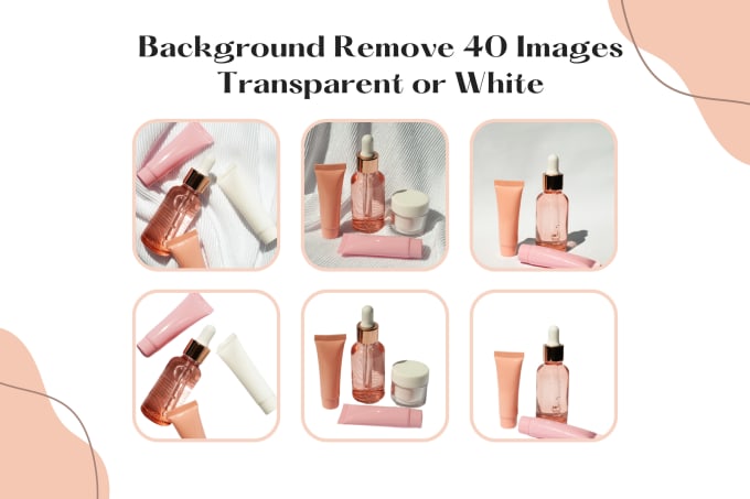 Gig Preview - Professionally background remove 40 images with transparent or white