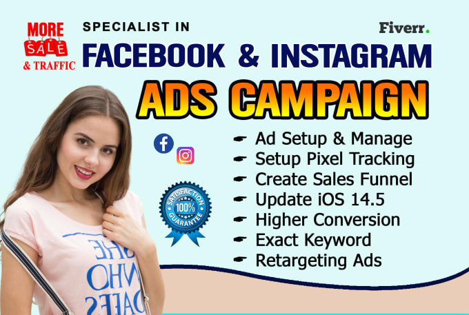 Gig Preview - Be your facebook ads campaign manager