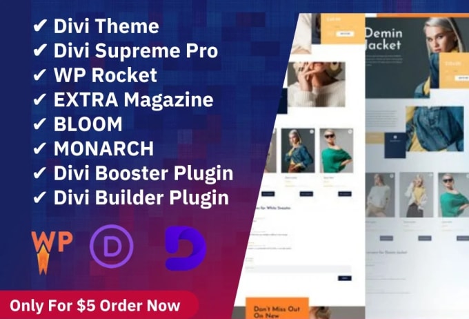 Gig Preview - Design wordpress website using elementor pro