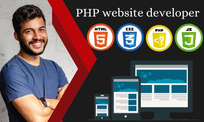 Gig Preview - Professionally develop a responsive website and web app using PHP