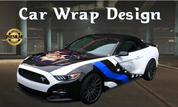 Gig Preview - Make creative vehicle wrap and make eye catching your car,