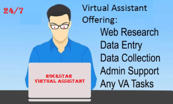 Gig Preview - Be your virtual assistant