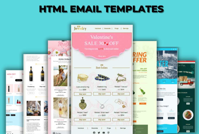 Gig Preview - Design a responsive HTML email template or HTML newsletter