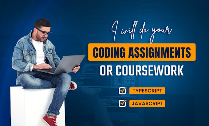 Gig Preview - Do your javascript or typescript assignments or coursework