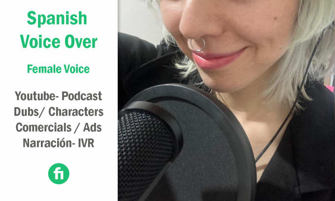 Bestseller - record a spanish profesional female voice over